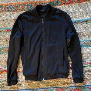 ZARA Pinstripe Blue light Jacket size Medium